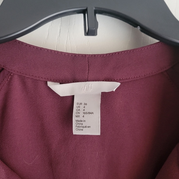 H&M Maroon Dress - Picture 2 of 5